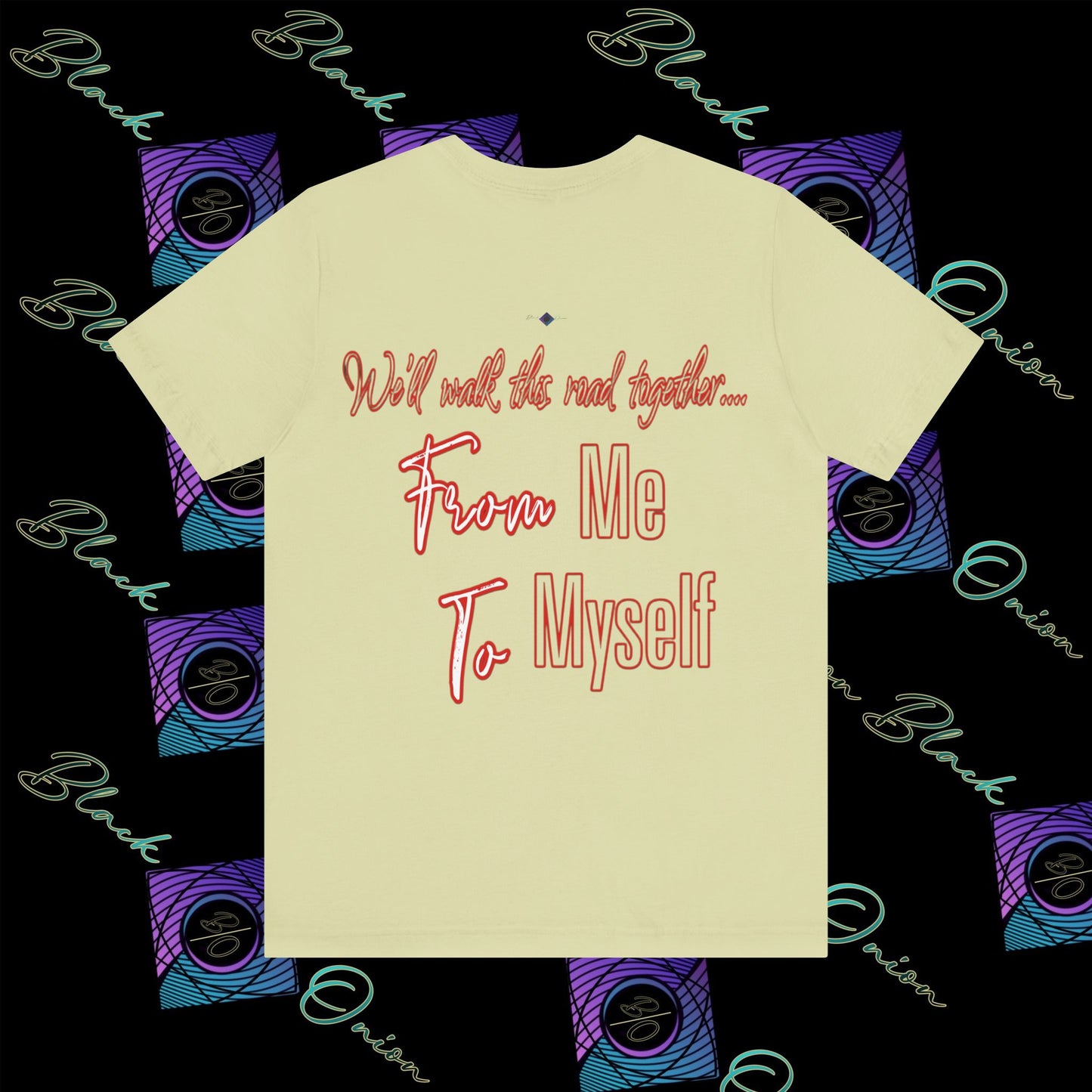 BlackOnion 'From Me ,To Myself' T-Shirt with Workout Motif V3๐ช๐ฅ