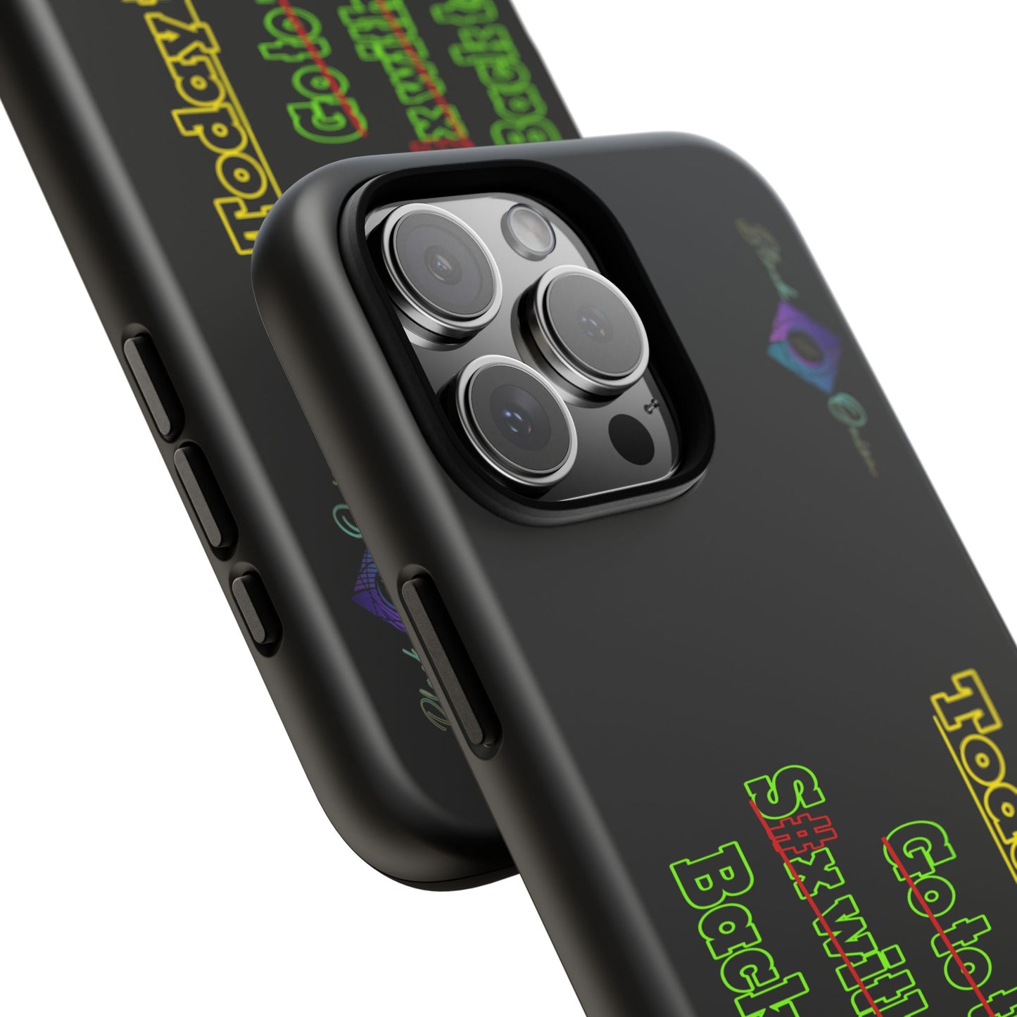 BlackOnion Brand New Phone Case - with Motivational Workout Motif’Today To Do List V2 ‘💪🔥🫵