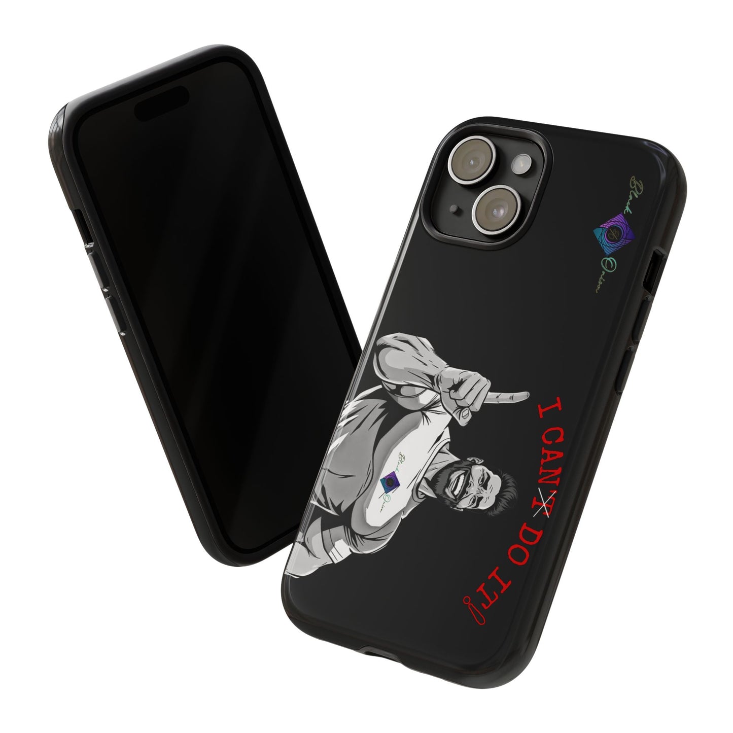 BlackOnion Brand New Phone Case - with Motivational Workout Motif’I Can Do It ‘💪🔥🫵