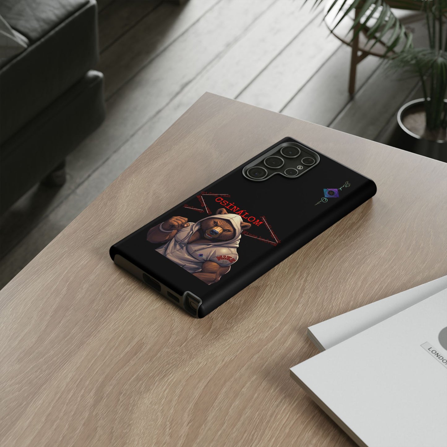 BlackOnion Brand New Phone Case - with Motivational Workout Motif ‘Csinálom ‘💪🔥🫵