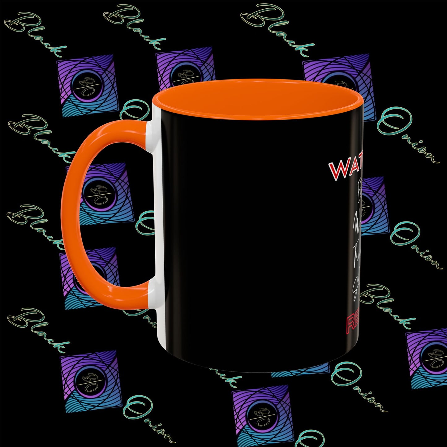 BlackOnion Coffee Mug Serial 2 with Workout Motif ‘Watch me’🫵🔥💪