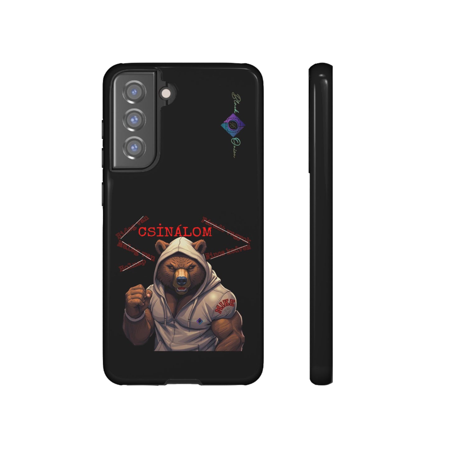 BlackOnion Brand New Phone Case - with Motivational Workout Motif ‘Csinálom ‘💪🔥🫵