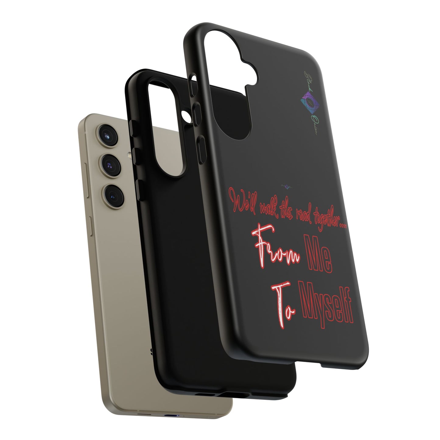 BlackOnion Brand New Phone Case - with Motivational Workout Motif’We’ll walk ‘💪🔥🫵