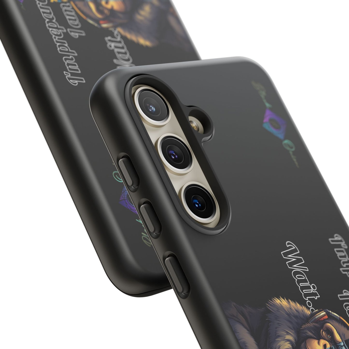 BlackOnion Brand New Phone Case - with Motivational Workout Motif’Victory 👑‘💪🔥🫵