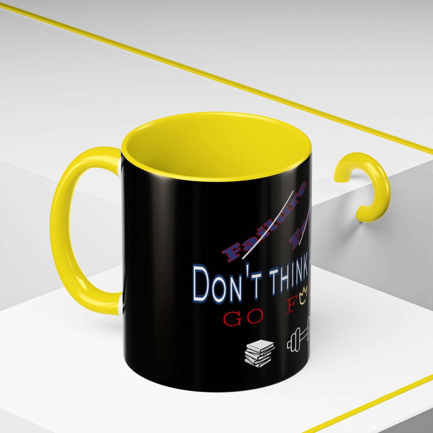 BlackOnion Coffee Mug - 11oz with ‘Don’t think about it’🔥💪🫵