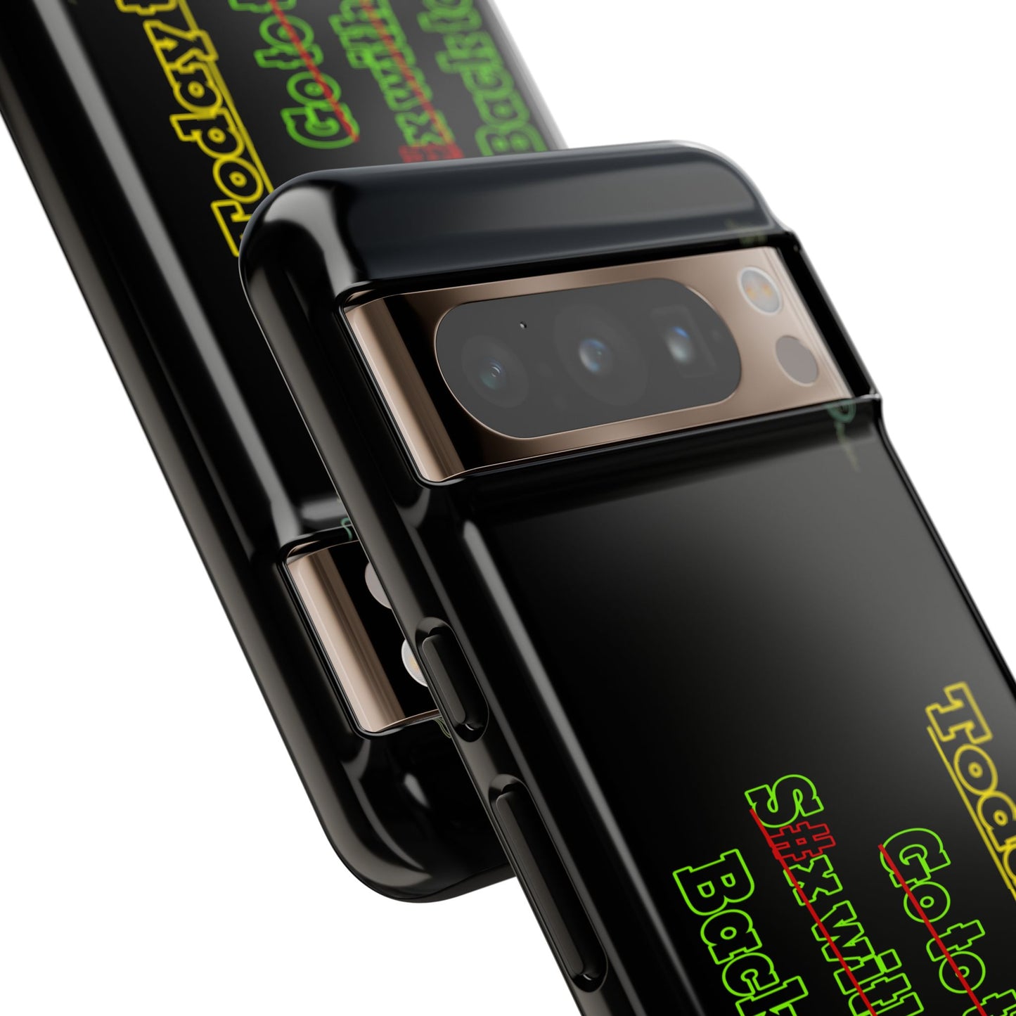 BlackOnion Brand New Phone Case - with Motivational Workout Motif’Today To Do List V2 ‘💪🔥🫵