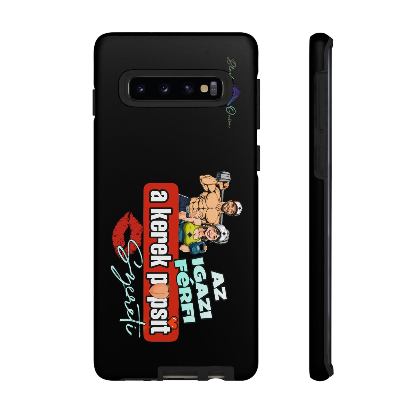 BlackOnion Brand New Phone Case - with Motivational Workout Motif ‘Az igazi férfi ‘💪🔥🫵