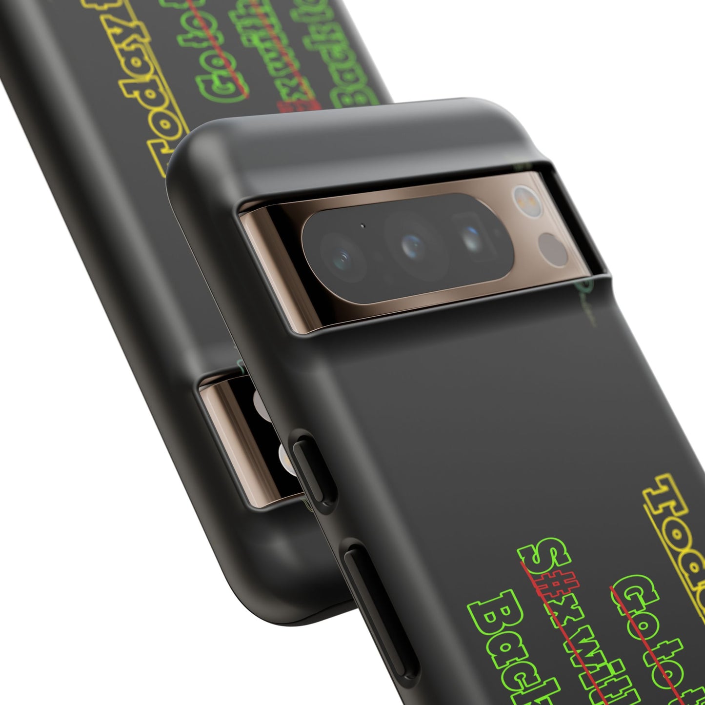 BlackOnion Brand New Phone Case - with Motivational Workout Motif’Today To Do List V2 ‘💪🔥🫵