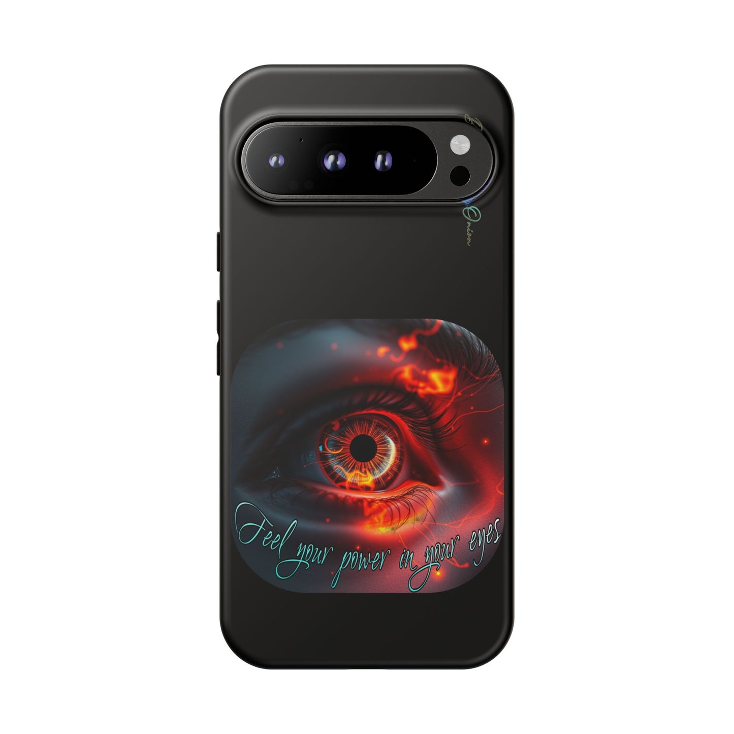 BlackOnion Brand New Phone Case - with Motivational Workout Motif ’Feel your power ‘💪🔥🫵