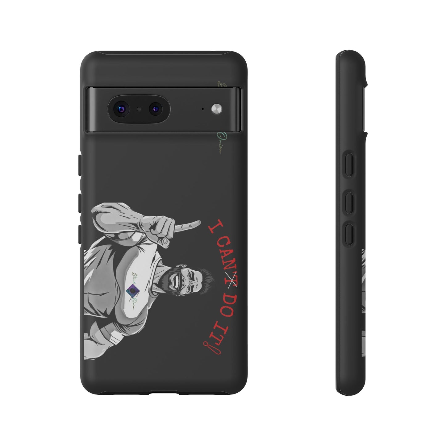 BlackOnion Brand New Phone Case - with Motivational Workout Motif’I Can Do It ‘💪🔥🫵