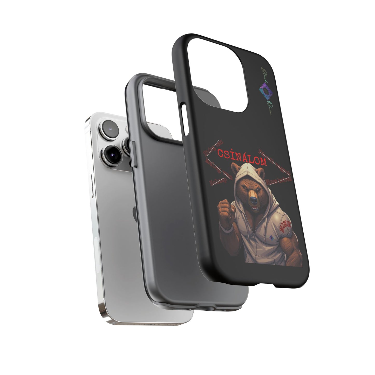 BlackOnion Brand New Phone Case - with Motivational Workout Motif ‘Csinálom ‘💪🔥🫵