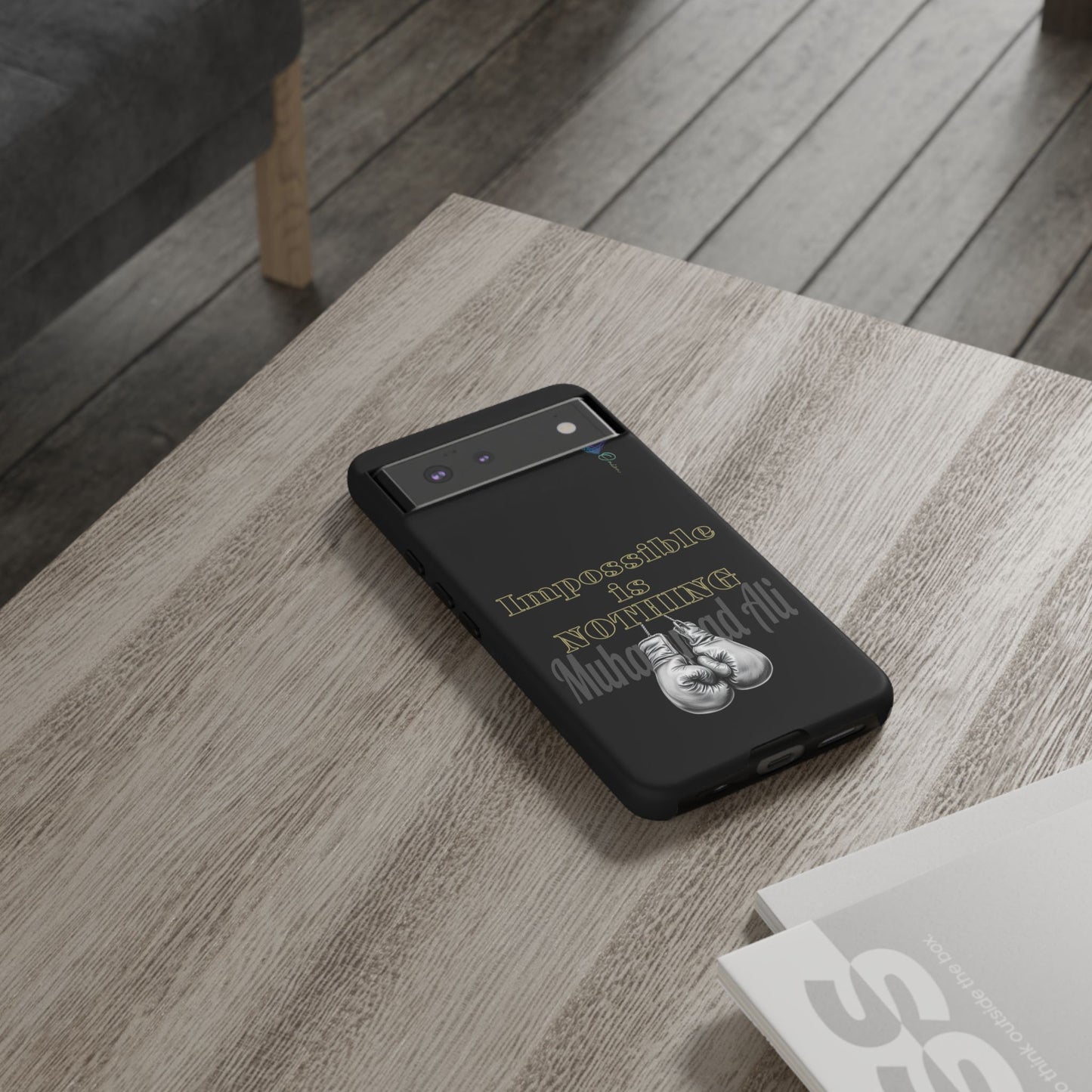 BlackOnion Brand New Phone Case - with Motivational Workout Motif ’Impossible ‘💪🔥🫵