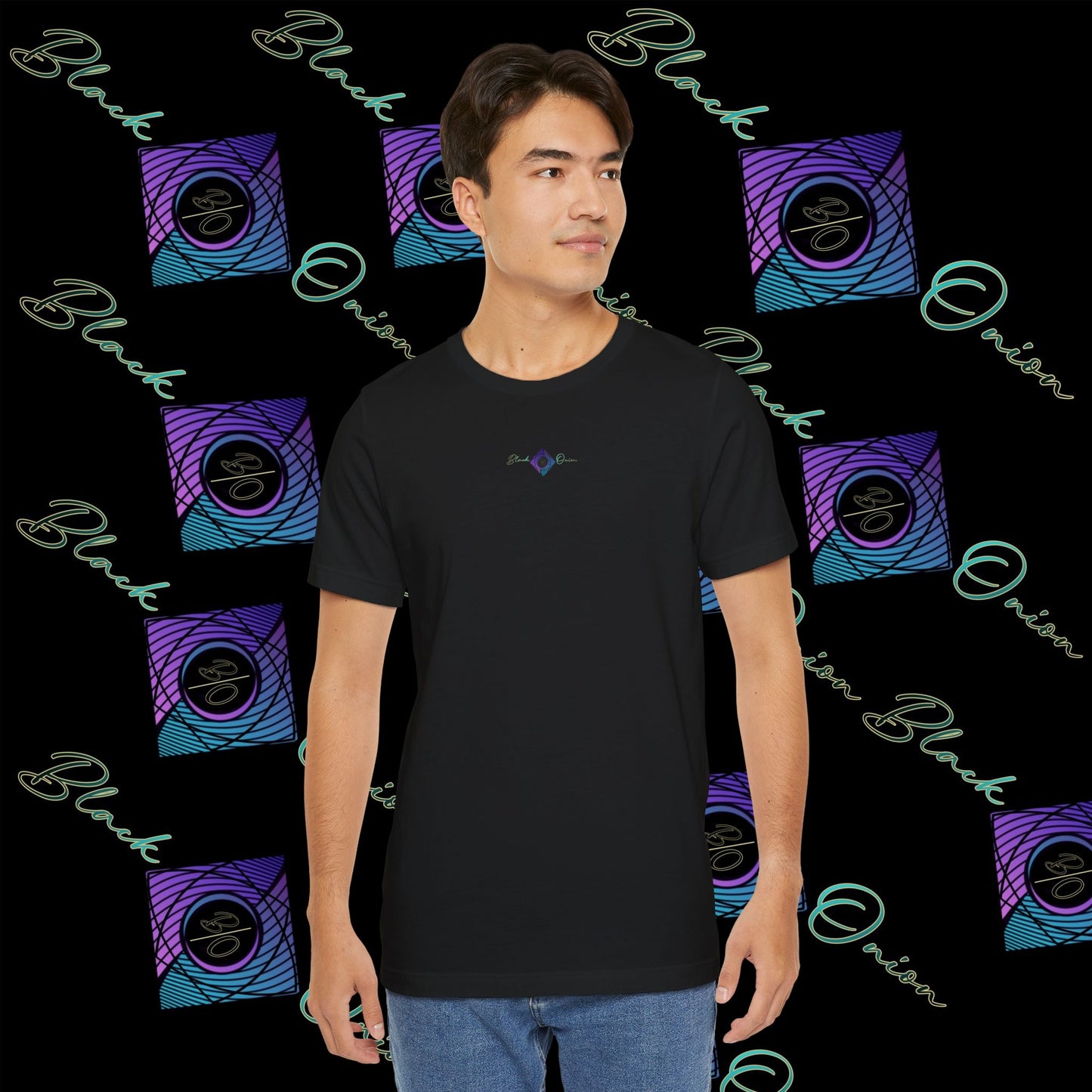 BlackOnion 'I'm Proud of You! From Me , to Myself' T-Shirt with Workout Motif V4 🫵🔥💪
