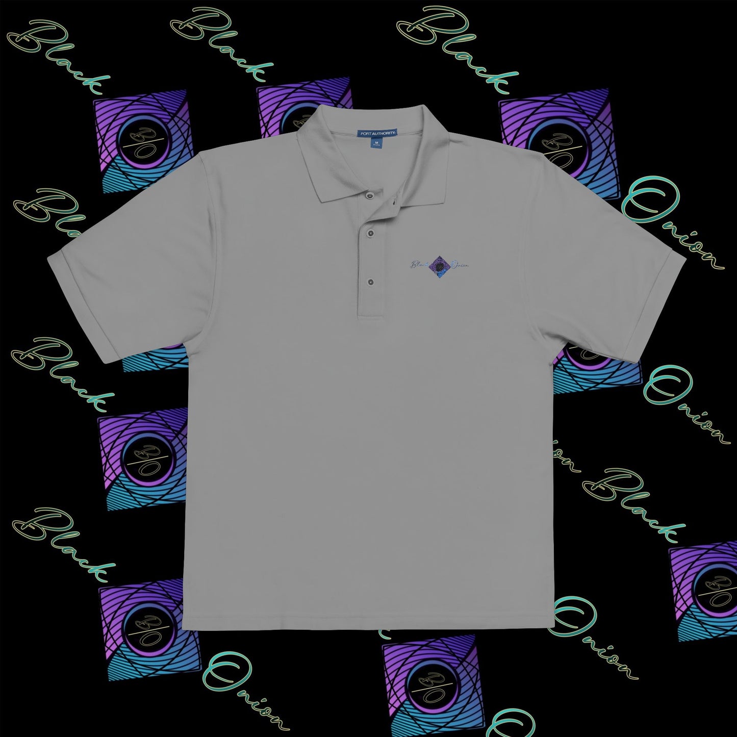 BlackOnion Stylish Unisex Embroidered Polo Shirt