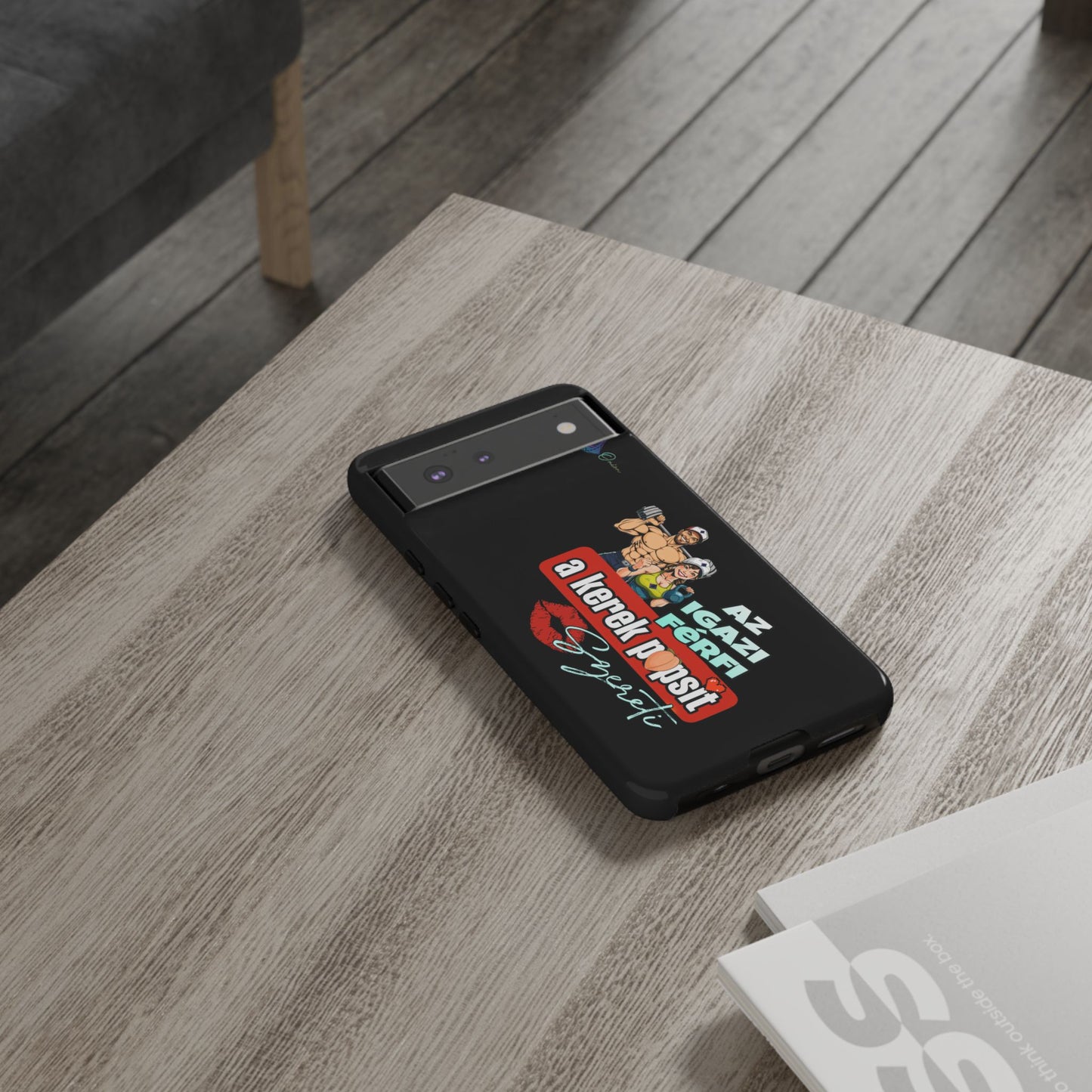 BlackOnion Brand New Phone Case - with Motivational Workout Motif ‘Az igazi férfi ‘💪🔥🫵