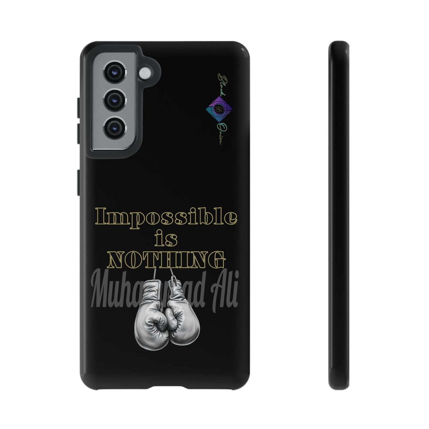 BlackOnion Brand New Phone Case - with Motivational Workout Motif ’Impossible ‘💪🔥🫵
