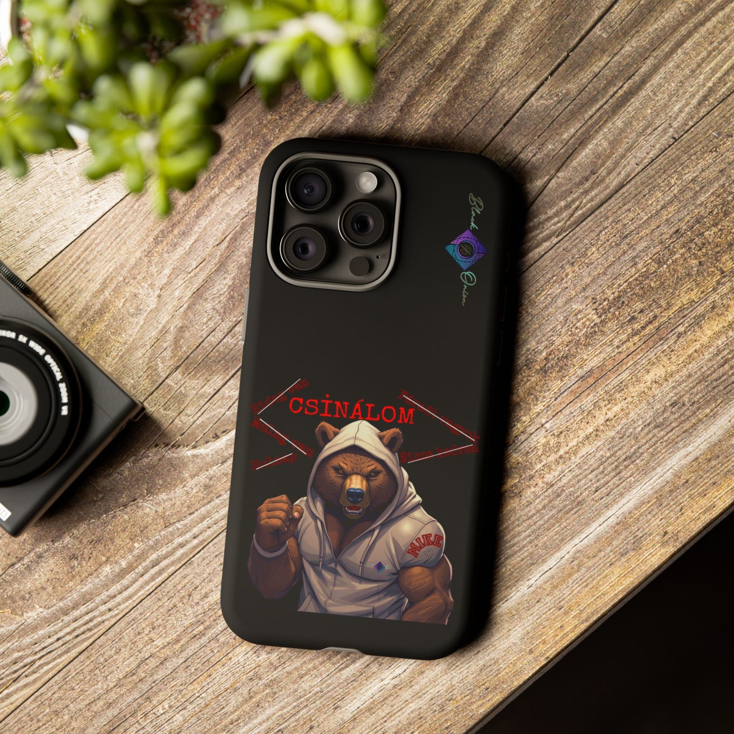 BlackOnion Brand New Phone Case - with Motivational Workout Motif ‘Csinálom ‘💪🔥🫵