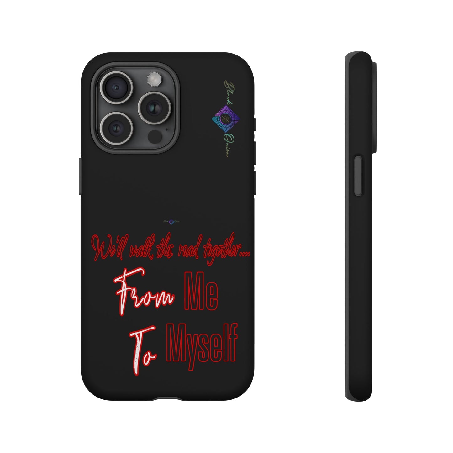 BlackOnion Brand New Phone Case - with Motivational Workout Motif’We’ll walk ‘💪🔥🫵