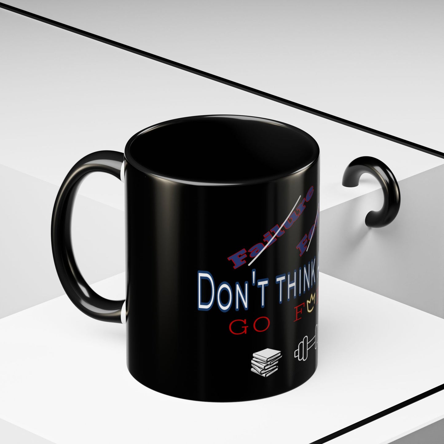 BlackOnion Coffee Mug - 11oz with ‘Don’t think about it’🔥💪🫵
