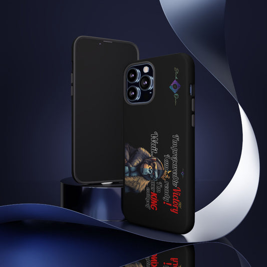 BlackOnion Brand New Phone Case - with Motivational Workout Motif’Victory 👑‘💪🔥🫵