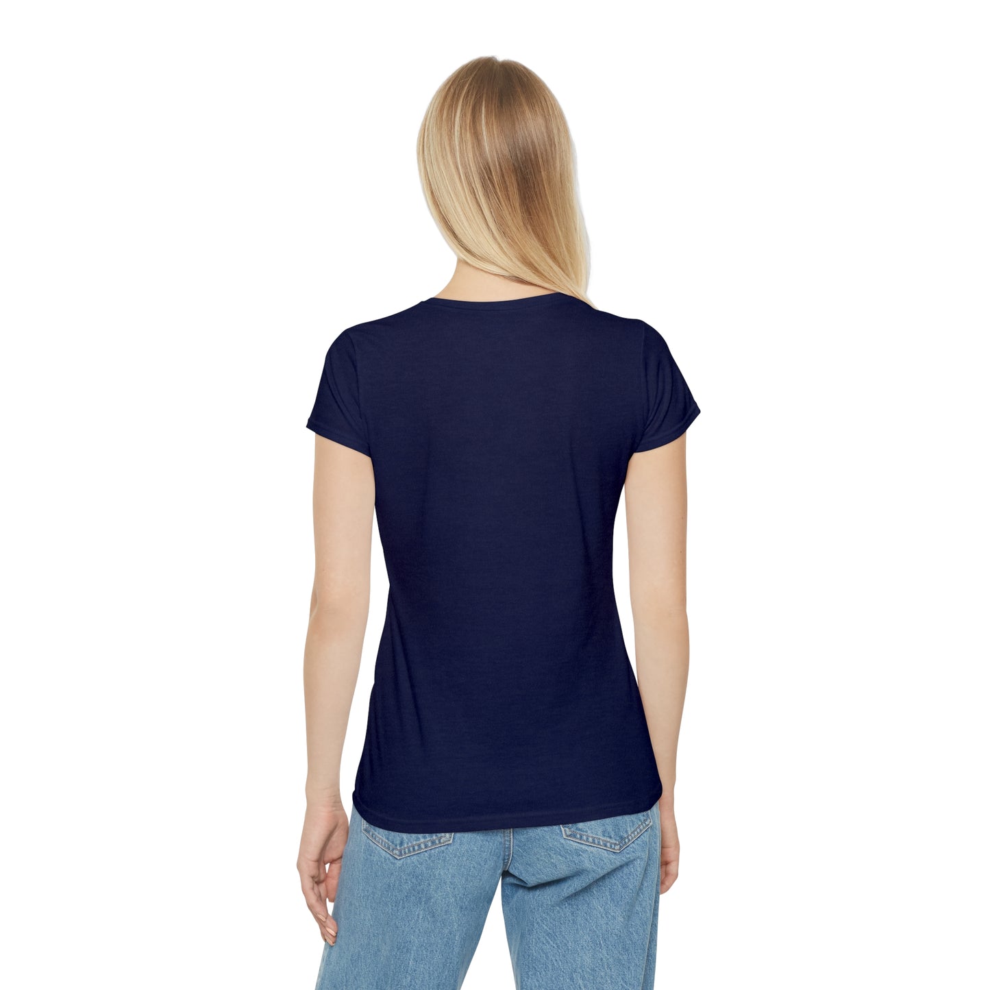 BlackOnion Women's Iconic T-Shirt - with Workout Motif 💯🌸💋