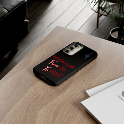 BlackOnion Brand New Phone Case - with Motivational Workout Motif’We’ll walk ‘💪🔥🫵