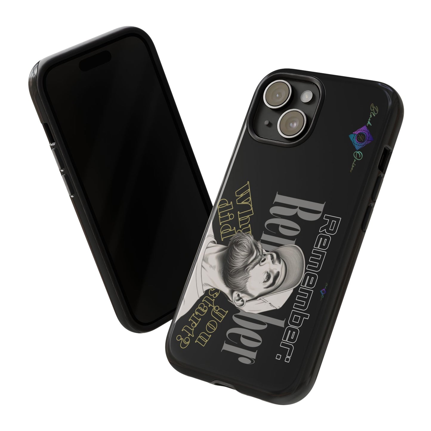 BlackOnion Brand New Phone Case - with Motivational Workout Motif’Remember ‘💪🔥🫵