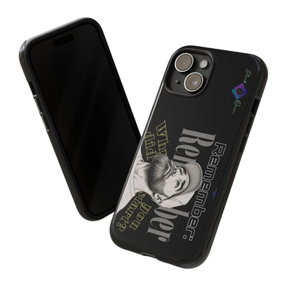 BlackOnion Brand New Phone Case - with Motivational Workout Motif’Remember ‘💪🔥🫵