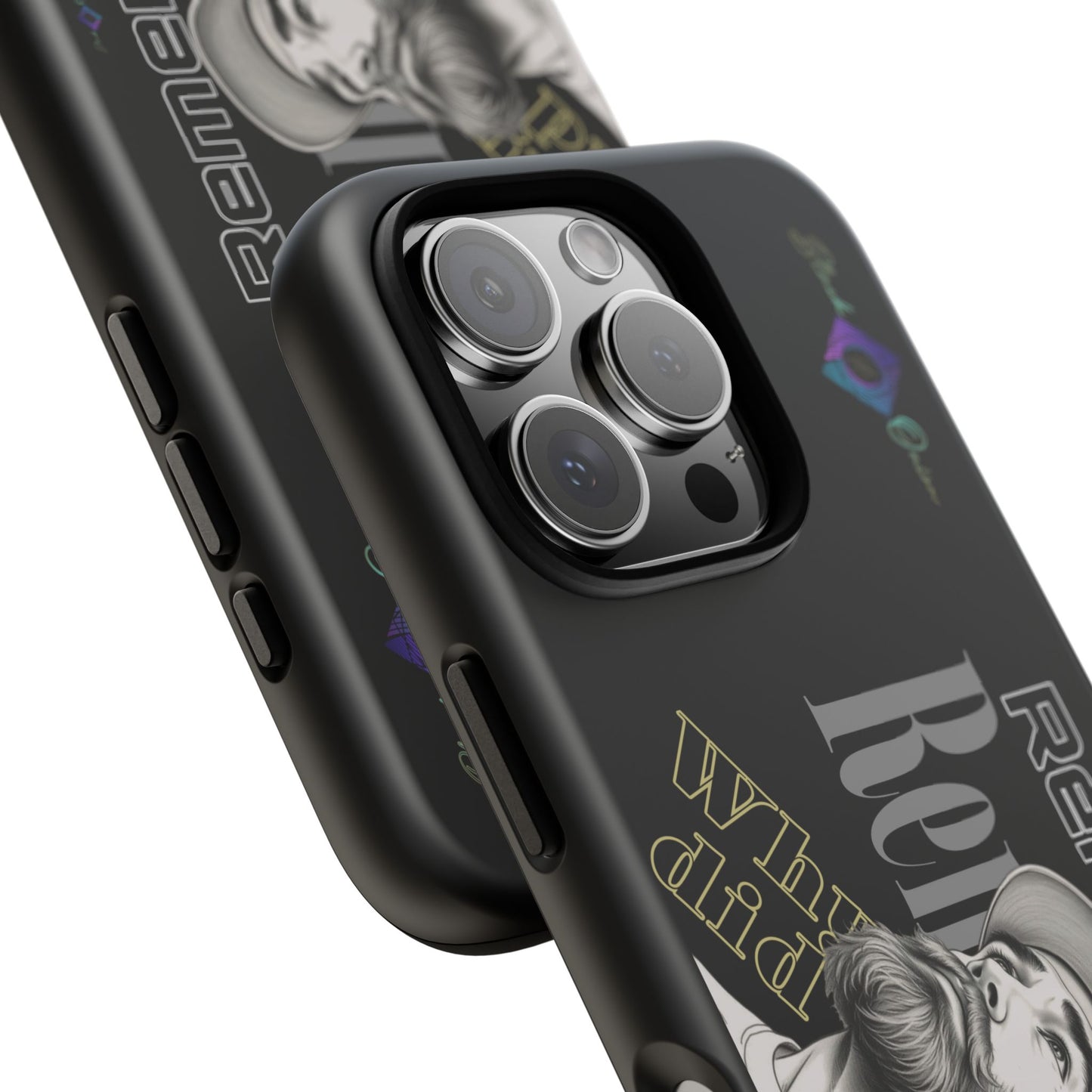 BlackOnion Brand New Phone Case - with Motivational Workout Motif’Remember ‘💪🔥🫵