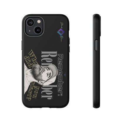 BlackOnion Brand New Phone Case - with Motivational Workout Motif’Remember ‘💪🔥🫵