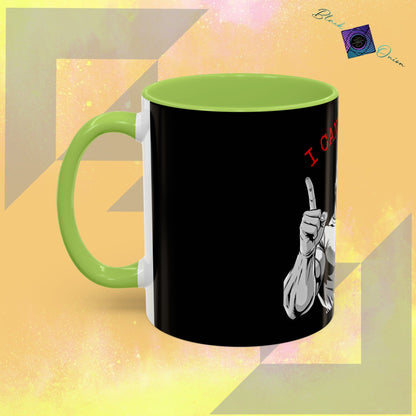 BlackOnion Coffee Mug 2 with Workout Motif ‘I Can Do It V2’🫵🔥💪