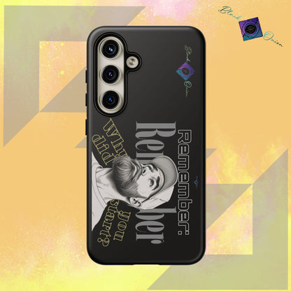 BlackOnion Brand New Phone Case - with Motivational Workout Motif’Remember ‘💪🔥🫵