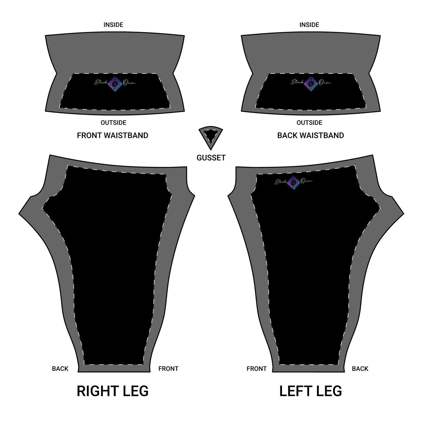 BlackOnion Comfortable Women's Yoga Pants for Fitness & Relaxation Colour Black 🌸💯💋