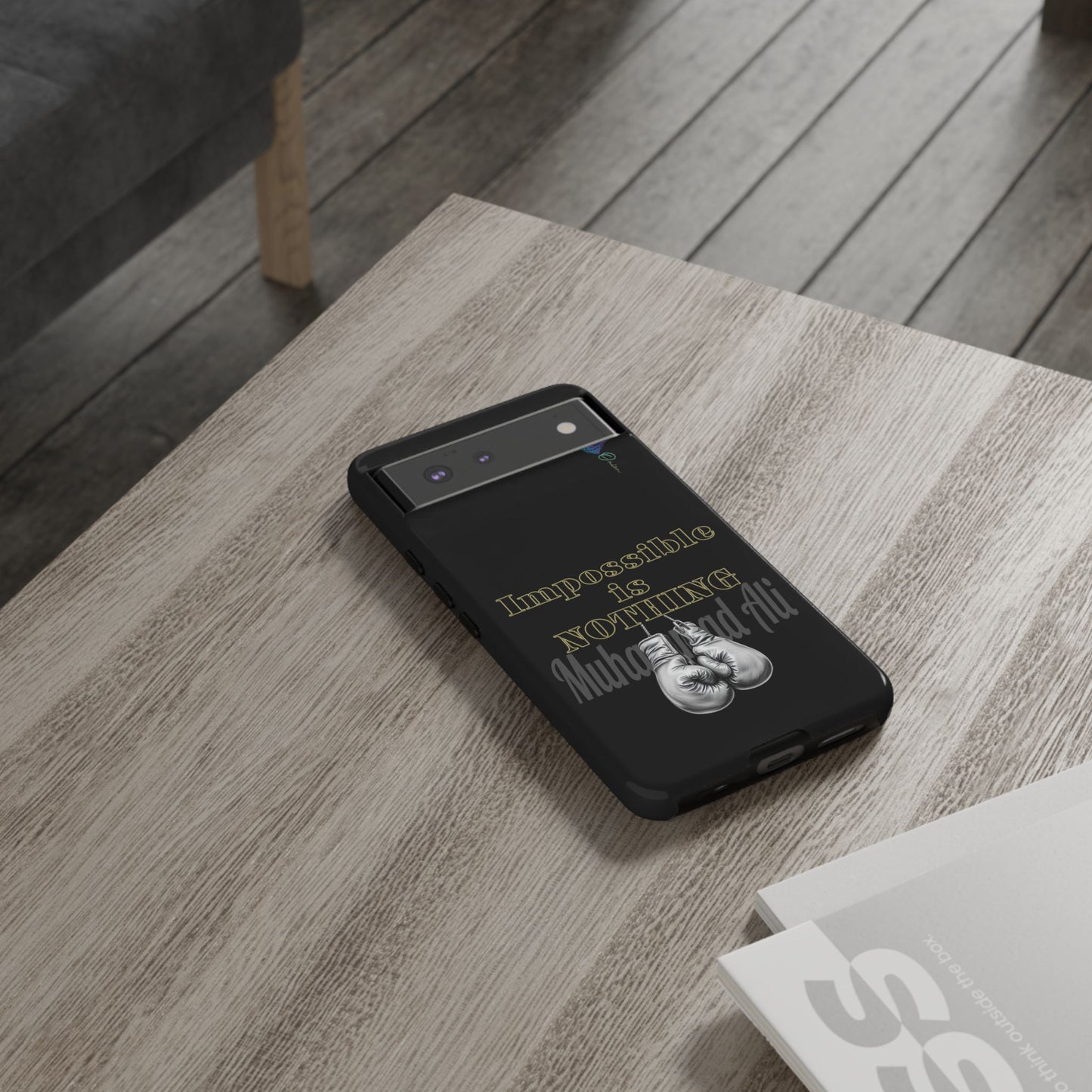 BlackOnion Brand New Phone Case - with Motivational Workout Motif ’Impossible ‘💪🔥🫵