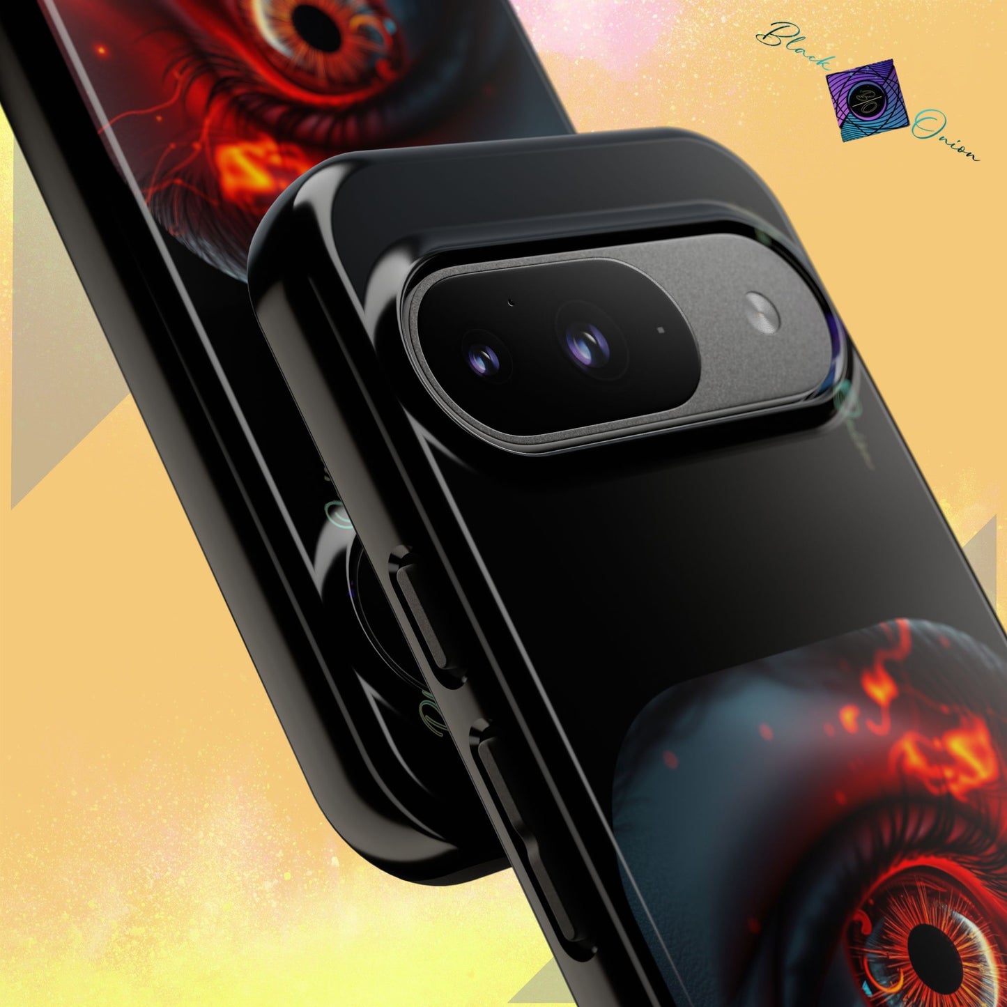 BlackOnion Brand New Phone Case - with Motivational Workout Motif ’Feel your power  ‘💪🔥🫵