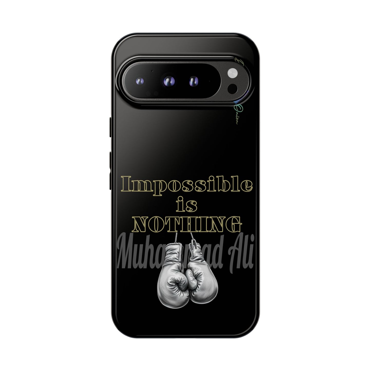 BlackOnion Brand New Phone Case - with Motivational Workout Motif ’Impossible ‘💪🔥🫵