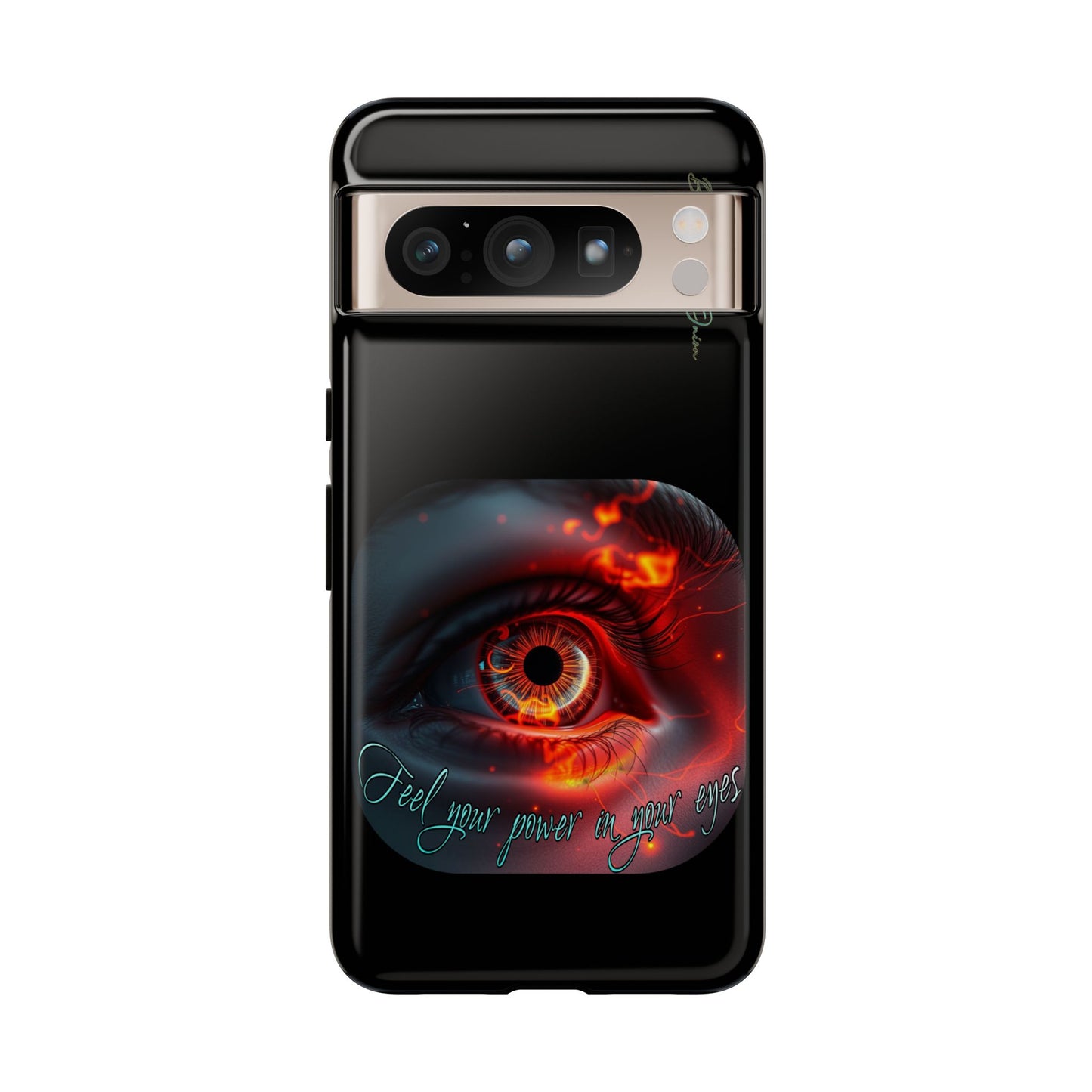 BlackOnion Brand New Phone Case - with Motivational Workout Motif ’Feel your power  ‘💪🔥🫵