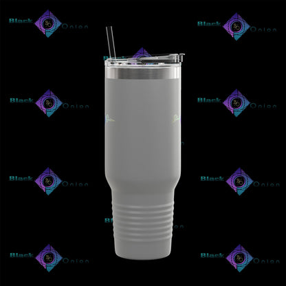 BlackOnion Travel Mug - 40oz with Straw