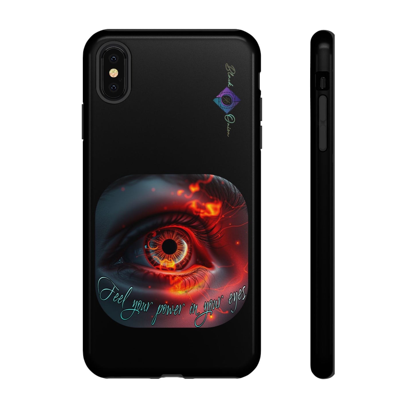 BlackOnion Brand New Phone Case - with Motivational Workout Motif ’Feel your power  ‘💪🔥🫵