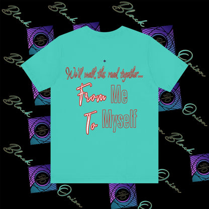 BlackOnion 'From Me ,To Myself' T-Shirt with Workout Motif V3💪🔥