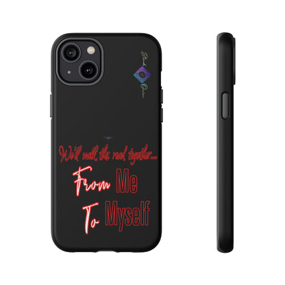BlackOnion Brand New Phone Case - with Motivational Workout Motif’We’ll walk ‘💪🔥🫵