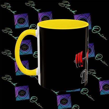 BlackOnion Coffee Mug - 11oz with Workout Motif ‘ÁjjLávDzsi’🔥💪🫵