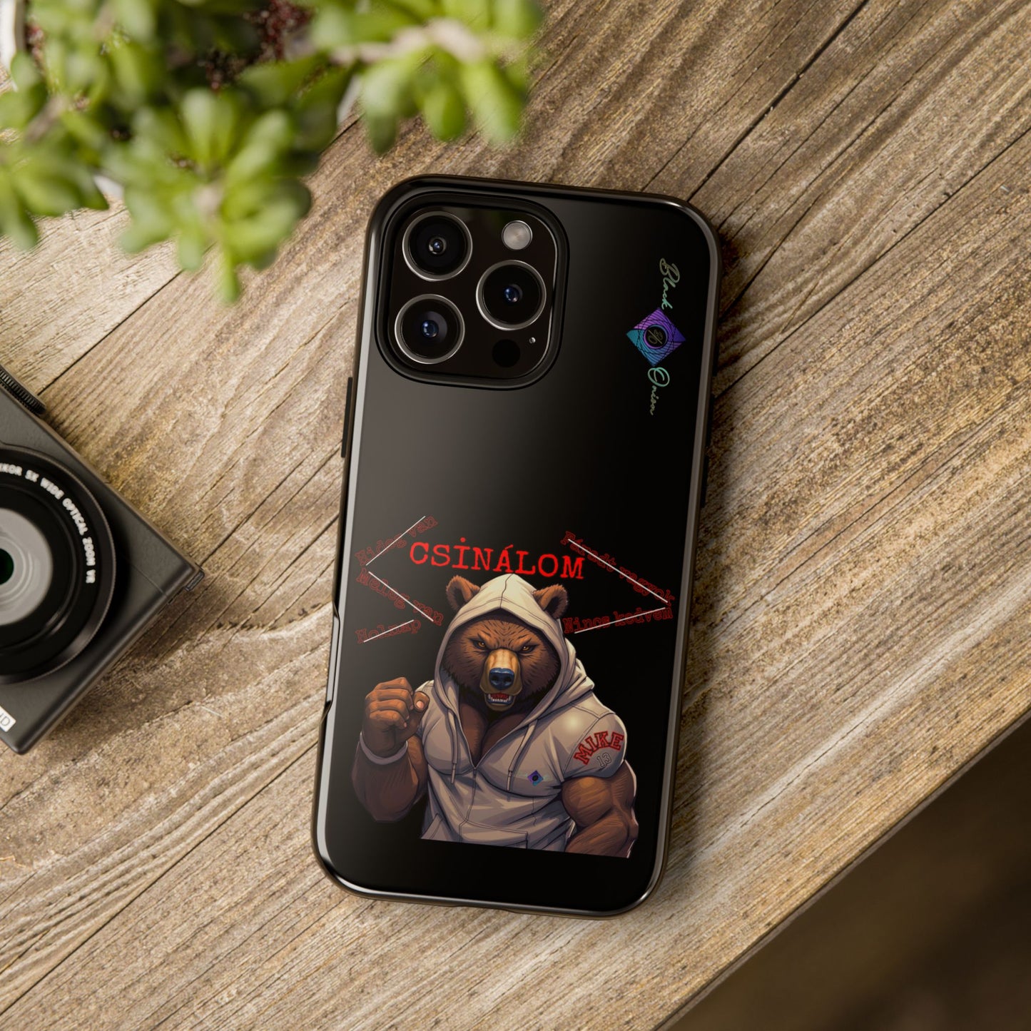BlackOnion Brand New Phone Case - with Motivational Workout Motif ‘Csinálom ‘💪🔥🫵