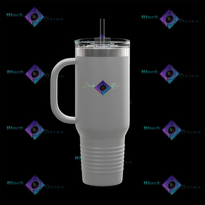 BlackOnion Travel Mug - 40oz with Straw