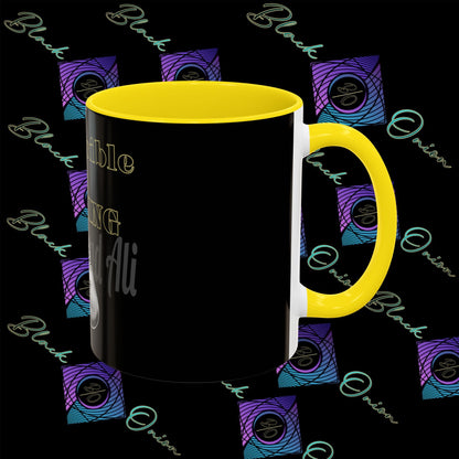 BlackOnion Coffee Mug - 11oz with Workout Motif ‘Impossible is nothing’🔥💪🫵