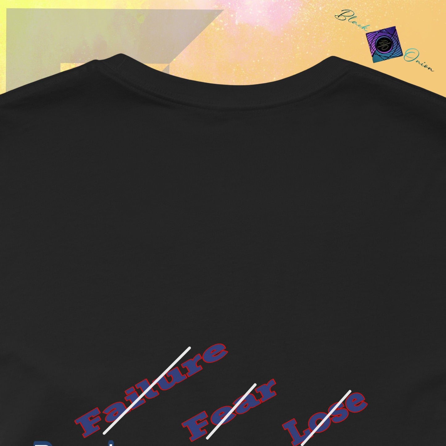 BlackOnion T-Shirt with Workout Motif “Don't Think About It, Go For It!” V4 💪🔥🫵