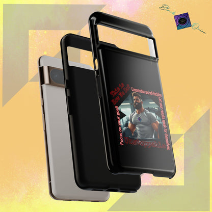 BlackOnion Brand New Phone Case - with Motivational Workout Motif’Unstoppable ‘💪🔥🫵