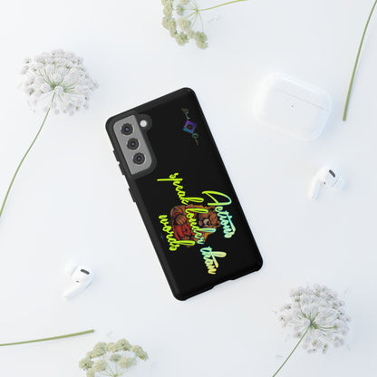 BlackOnion Brand New Phone Case - with Motivational Workout Motif ‘Actions speak lauder ‘💪🔥🫵