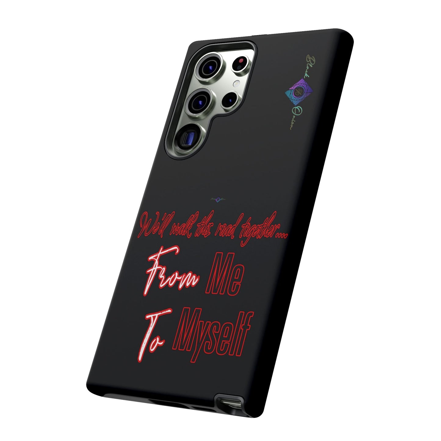 BlackOnion Brand New Phone Case - with Motivational Workout Motif’We’ll walk ‘💪🔥🫵