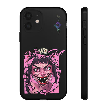 BlackOnion Brand New Phone Case - with Motivational Workout Motif’ Mad Girl💋🌸 ‘🔥🫵